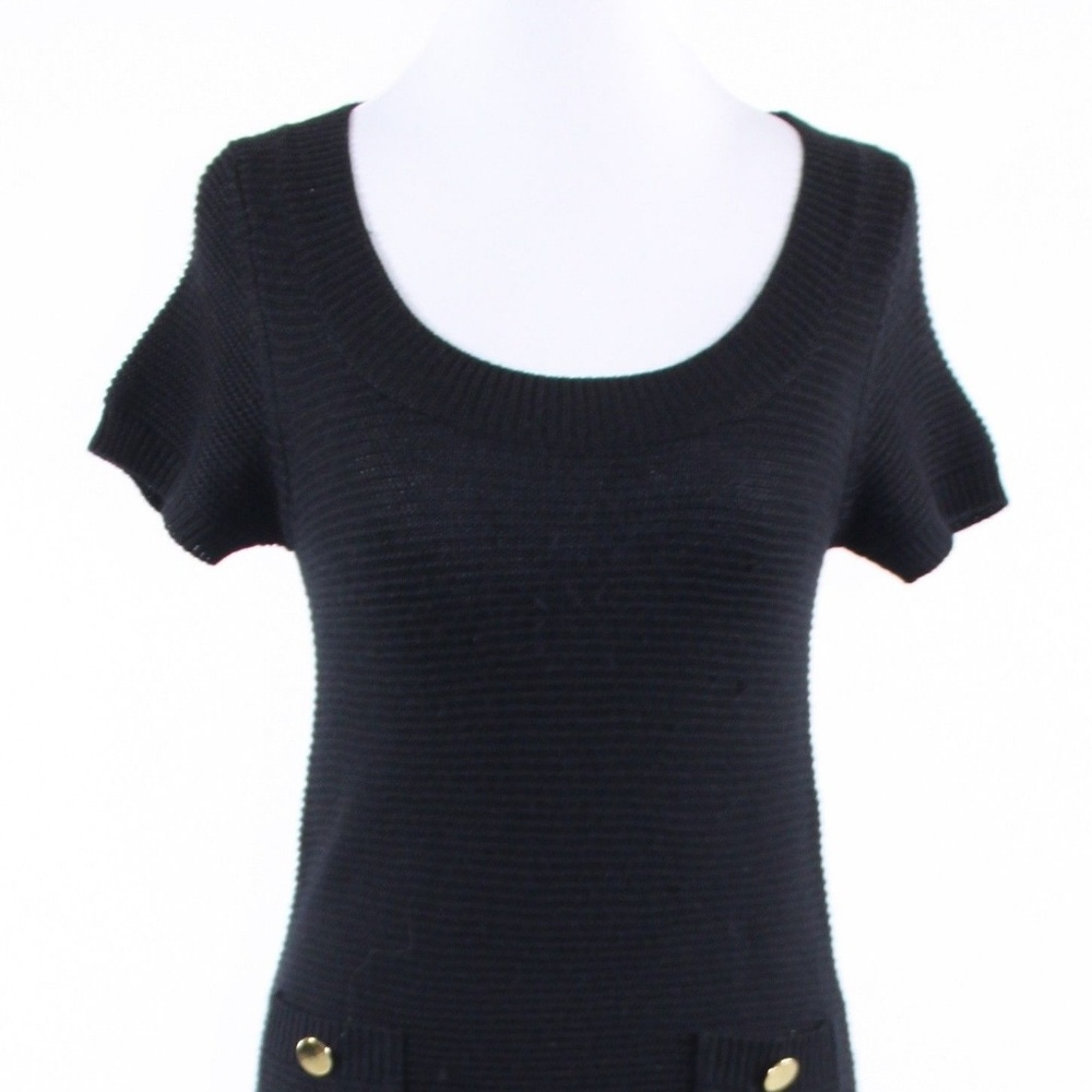Ann Taylor LOFT black sheath dress XS - Picture 2 of 8